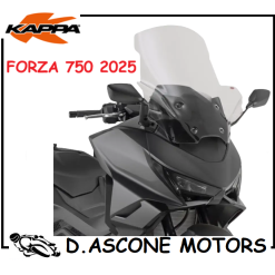 PARABREZZA TRASPARENTE HONDA FORZA 750 2025 COMPLETO
