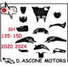 KIT CARENE SH 125 150 2020 2024 NERO LUCIDO