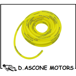 TUBO BENZINA 1METRO 5X7 GIALLO FLUO