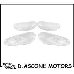 KIT 4 GEMME FRECCE TRASPARENTI GILERA 50 STALKER 1997-2011
