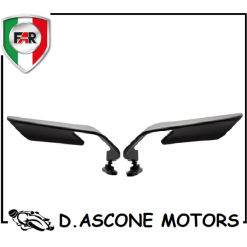 COPPIA Retrovisori Dark Saber Universali a Carena - FAR Italian Design