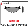 Pastiglie posteriori Tmax 500 2004 2011 Sinterizzate Brenta