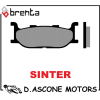 COPPIA PASTIGLIE BRENTA TMAX 2001 2003 SINTERIZZATE