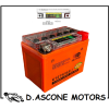Batteria Outdo Precaricata a gel YTZ7S 12V-6AH 12HR CC85A Display digitale intelligente