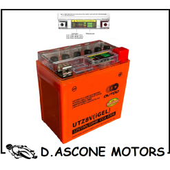 Batteria Outdo Precaricata a gel YTZ8V 12V-7AH 10HR CC100A Display digitale intelligente