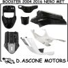 KIT CARENE 7 PEZZI BOOSTER 2004 2016 NERO METALLIZZATO