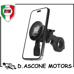 Porta Cellulare Moto Universale FAR Lock – Supporto Smartphone con Sgancio Rapido 360°